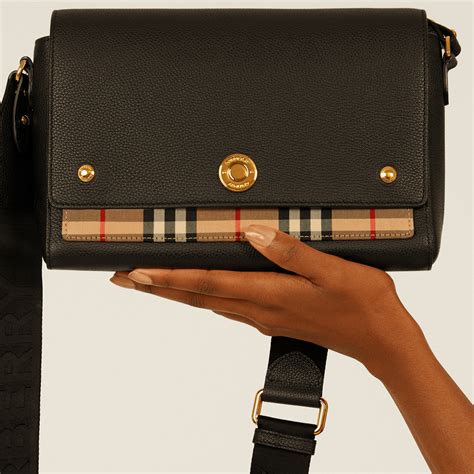 burberry check bag review|Burberry Check and leather bag.